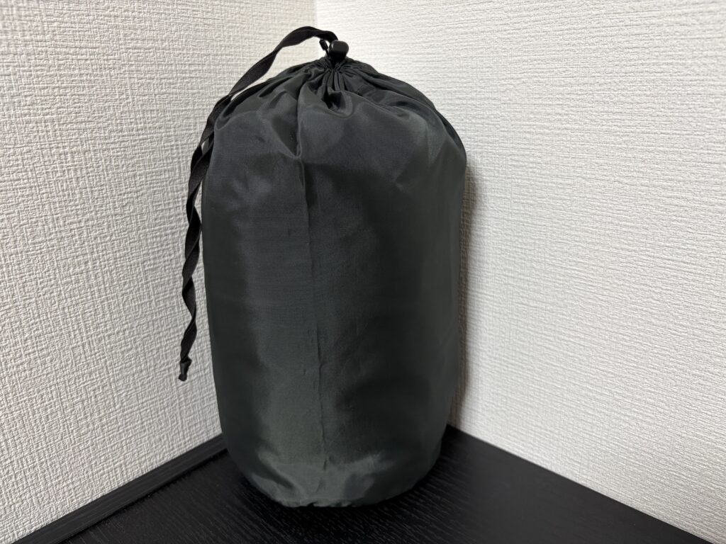 収納袋に入れた状態